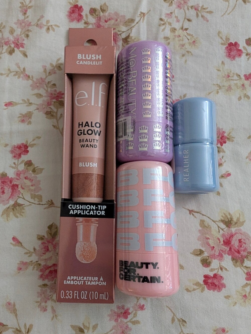 Lip & Cheek Stain Bundle |Realher + MoBeauty + Beauty for Certain + e.l.f. Halo